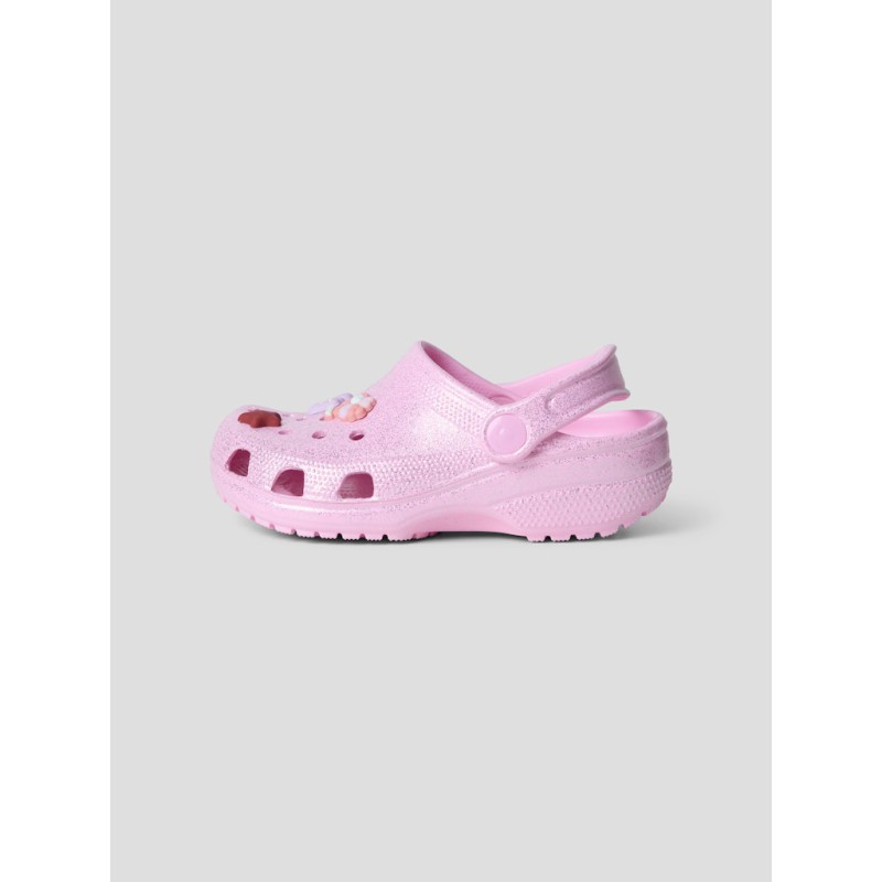 NAME IT KIDS Fame Clogs - Begonia Pink Glitter (Forudbestilling)
