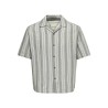 ONLY & SONS Walker kortærmet resort skjorte - Dark Olive