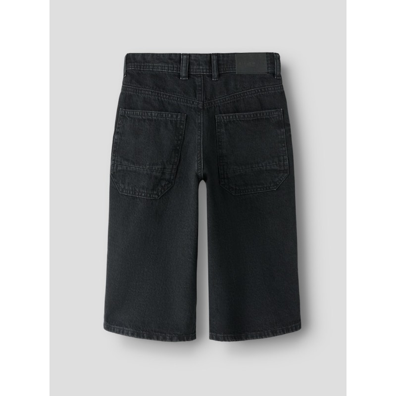 NAME IT KIDS Ben x-skater denim shorts - Black