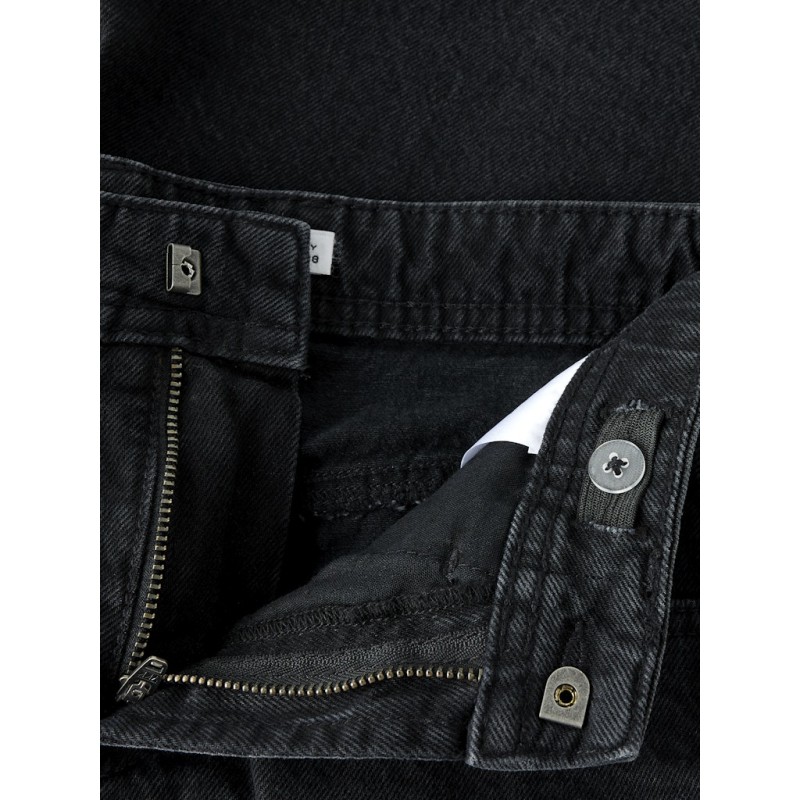 NAME IT KIDS Ben x-skater denim shorts - Black