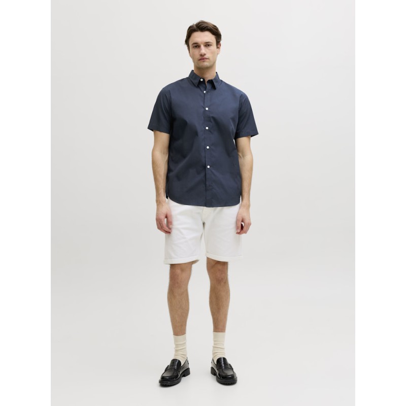 JACK & JONES Gavin Solid Kortærmet T-shirt - Sky Captain