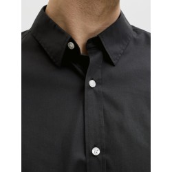 JACK & JONES Gavin Solid Kortærmet T-shirt - Sort