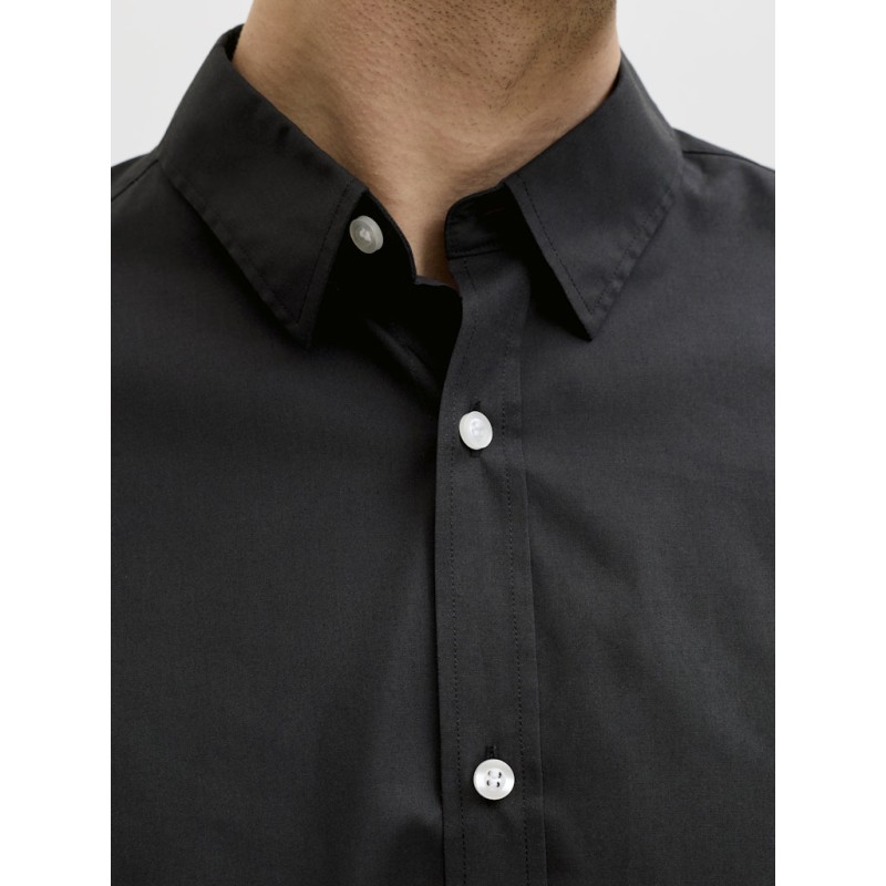 JACK & JONES Gavin Solid Kortærmet T-shirt - Sort