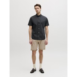 JACK & JONES Gavin Solid Kortærmet T-shirt - Sort