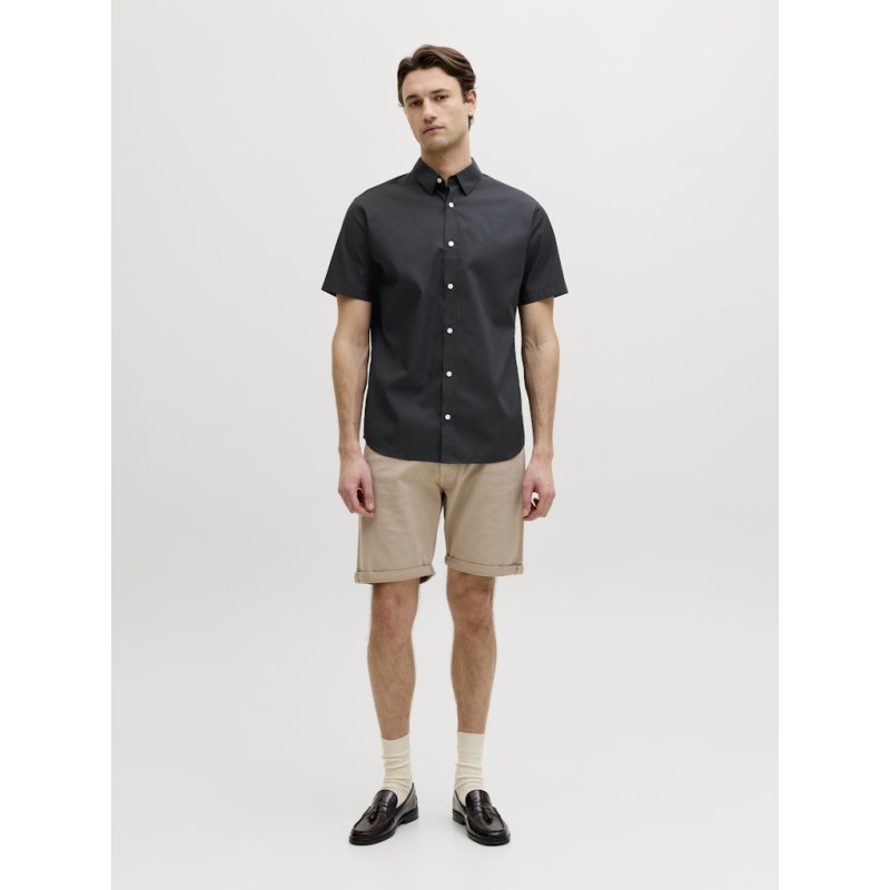 JACK & JONES Gavin Solid Kortærmet T-shirt - Sort