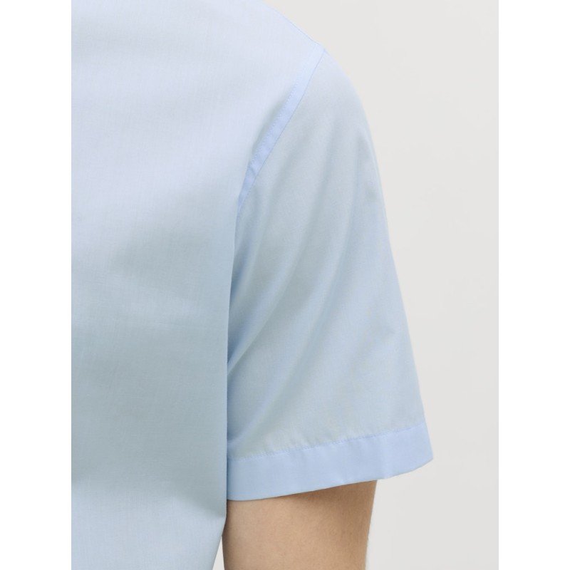 JACK & JONES Gavin Solid Kortærmet T-shirt - Cashmere Blue