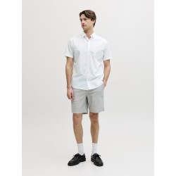 JACK & JONES Gavin Solid Kortærmet T-shirt - Hvid