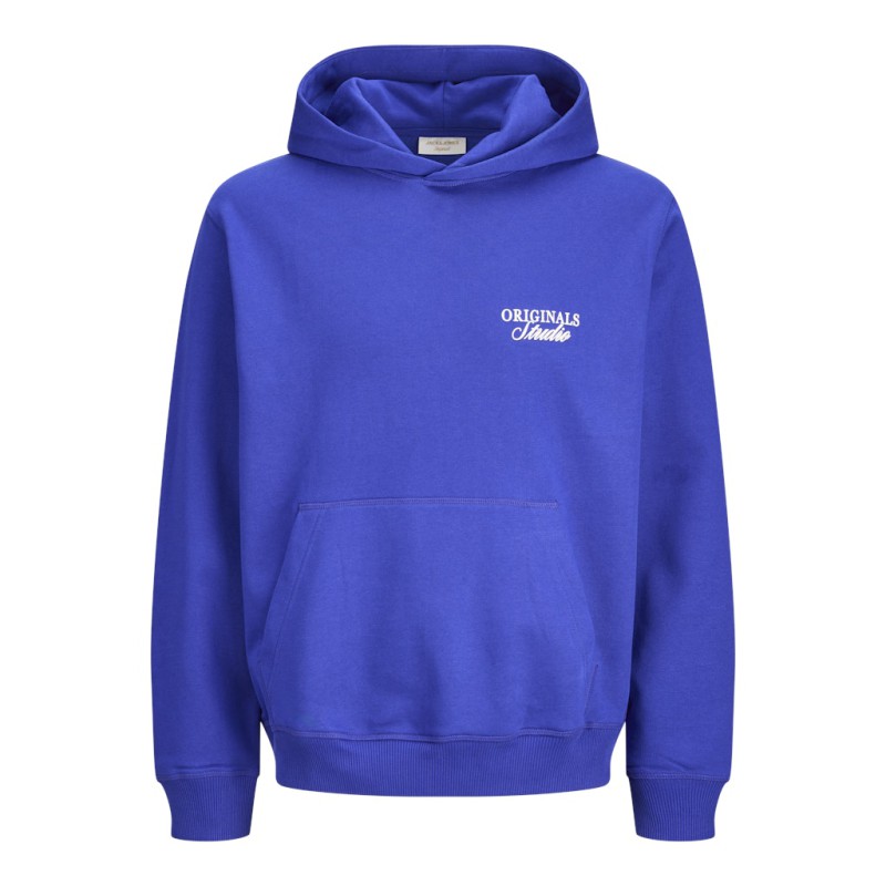 JACK & JONES Norrebro Typo Hoodie - Blueing