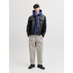 JACK & JONES Norrebro Typo Hoodie - Blueing