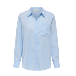 JDY Kimie Langærmet Skjorte - Kentucky Blue