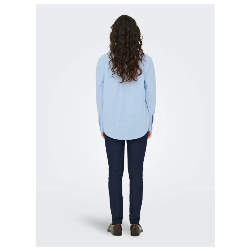 JDY Kimie Langærmet Skjorte - Kentucky Blue