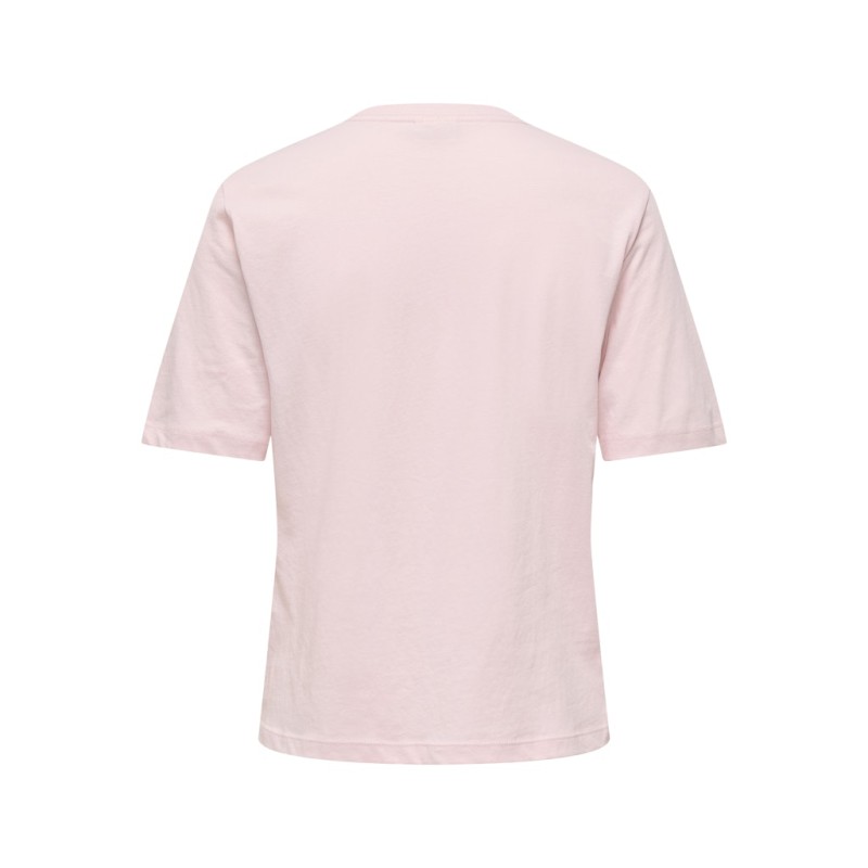 JDY Rex Basic T-Shirt - Chalk Pink