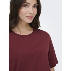 JDY Rex Basic T-Shirt - Oxford Red