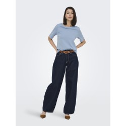 JDY Rex Basic T-Shirt - Windward Blue