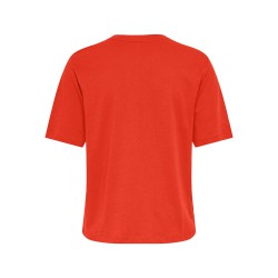 JDY Rex Basic T-Shirt - Orange.Com