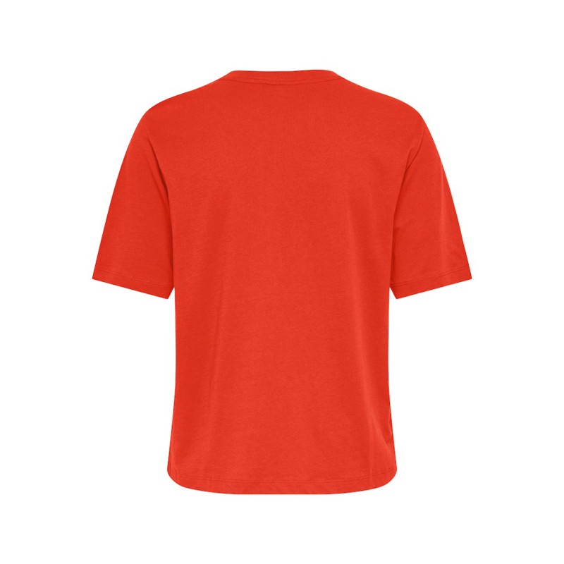JDY Rex Basic T-Shirt - Orange.Com