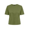 JDY Rex Basic T-Shirt - Peat Moss