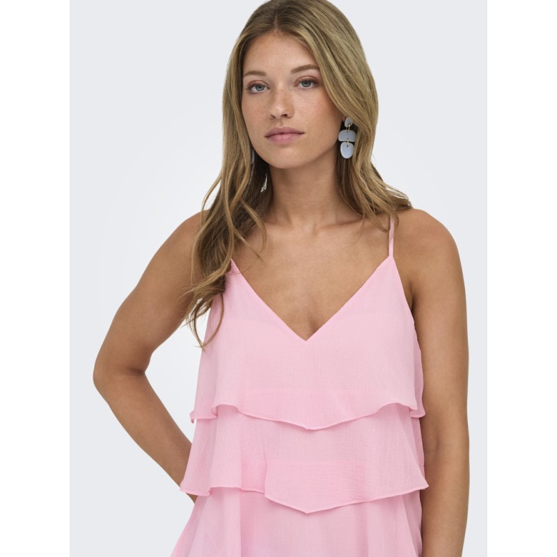ONLY Linn Flæse Singlet - Romance Rose