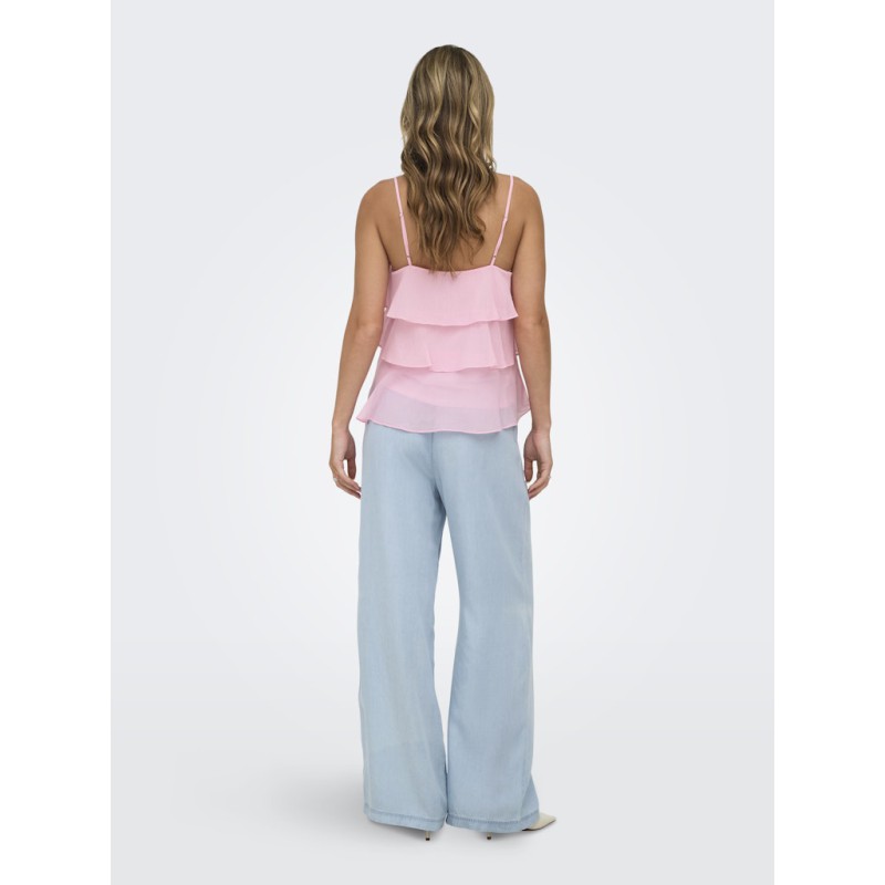 ONLY Linn Flæse Singlet - Romance Rose