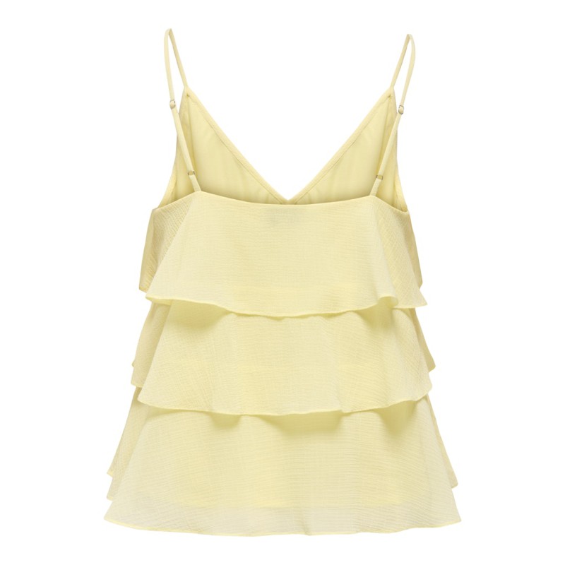 ONLY Linn Flæse Singlet - Double Cream