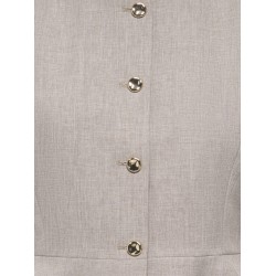 ONLY Linda Kortærmet Peplum Blazer - fungi