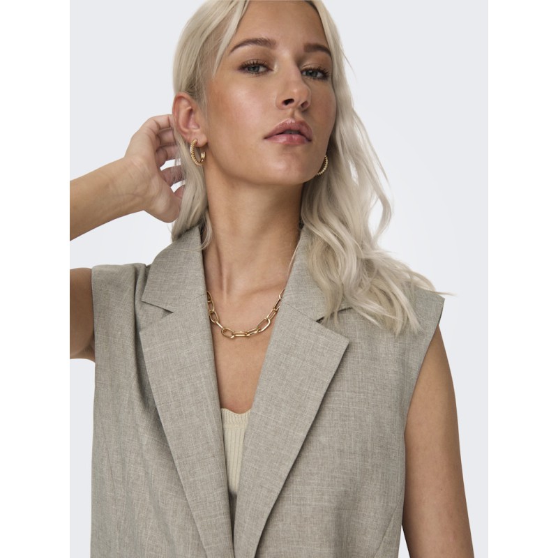 ONLY Linda Oversize Vest - Fungi