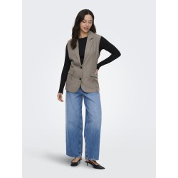 ONLY Linda Oversize Vest - Major Brown