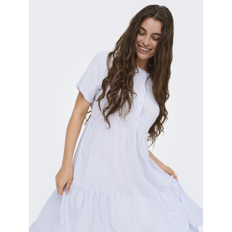 JDY Marlo Kortærmet Kjole - Halogen Blue