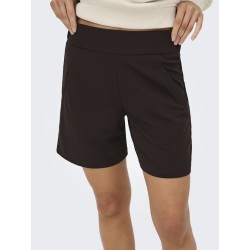 JDY Louisville Catia Life Shorts -  Chocolate Torte