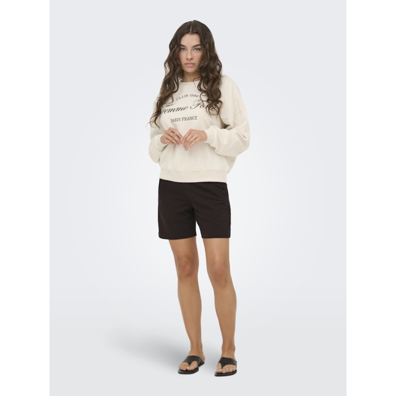 JDY Louisville Catia Life Shorts -  Chocolate Torte