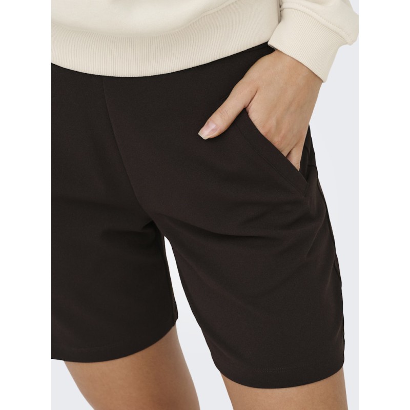 JDY Louisville Catia Life Shorts -  Chocolate Torte