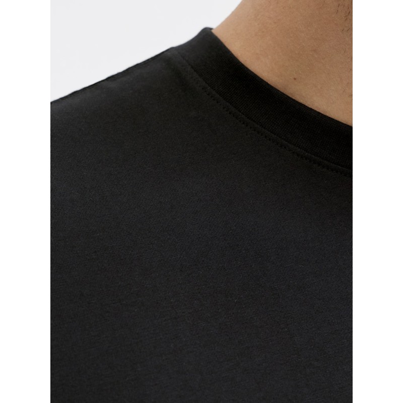 JACK & JONES Plus Cassis Skelet T-shirt - Sort