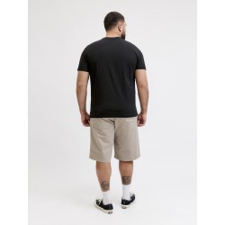 JACK & JONES Plus Cassis Skelet T-shirt - Sort