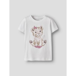 NAME IT Mini Herta Kortærmet T-shirt - Bright White