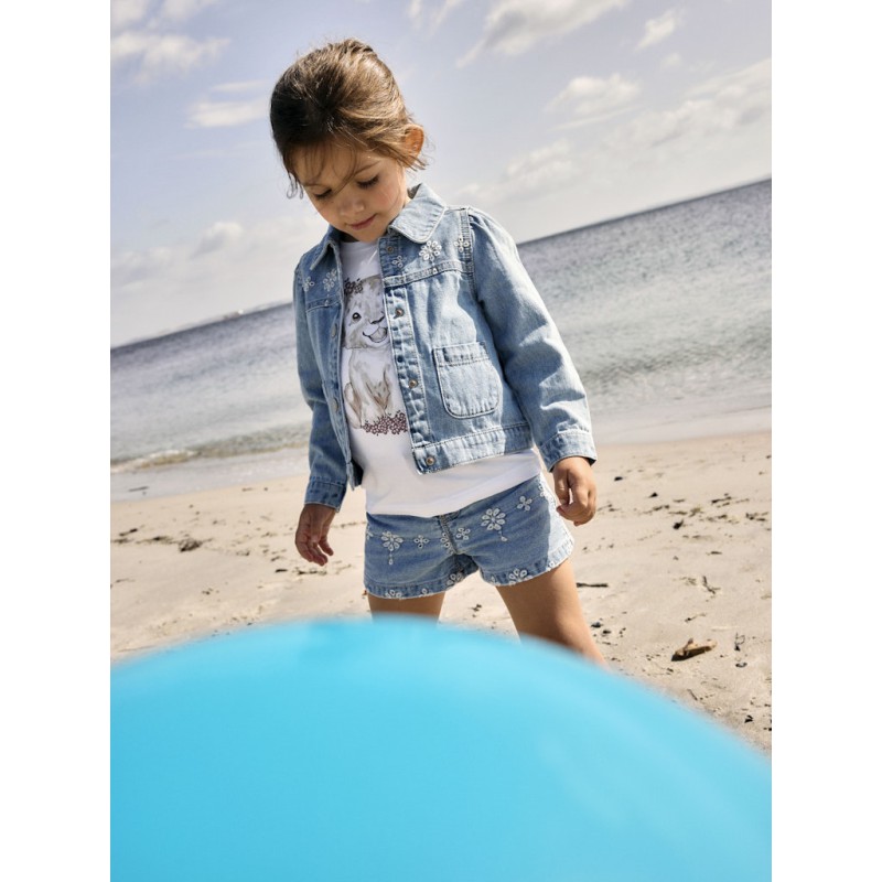 NAME IT Mini Herta Kortærmet T-shirt - Bright White