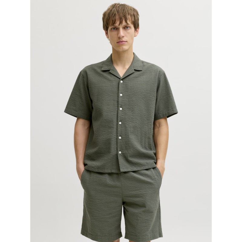 JJ REBEL Haven resort kortærmet t-shirt - Beetle