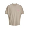 JACK & JONES Norrebro Typo T-shirt - Vintage Khaki