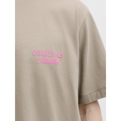 JACK & JONES Norrebro Typo T-shirt - Vintage Khaki