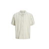 JACK & JONES Liam kortærmet resort skjorte - Cloud Dancer