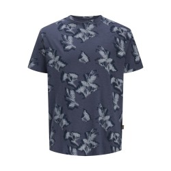 JACK & JONES PLUS Montauk kortærmet t-shirt - Odyssey Gray