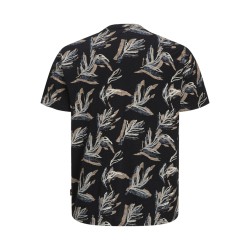 JACK & JONES PLUS Montauk kortærmet t-shirt - Black