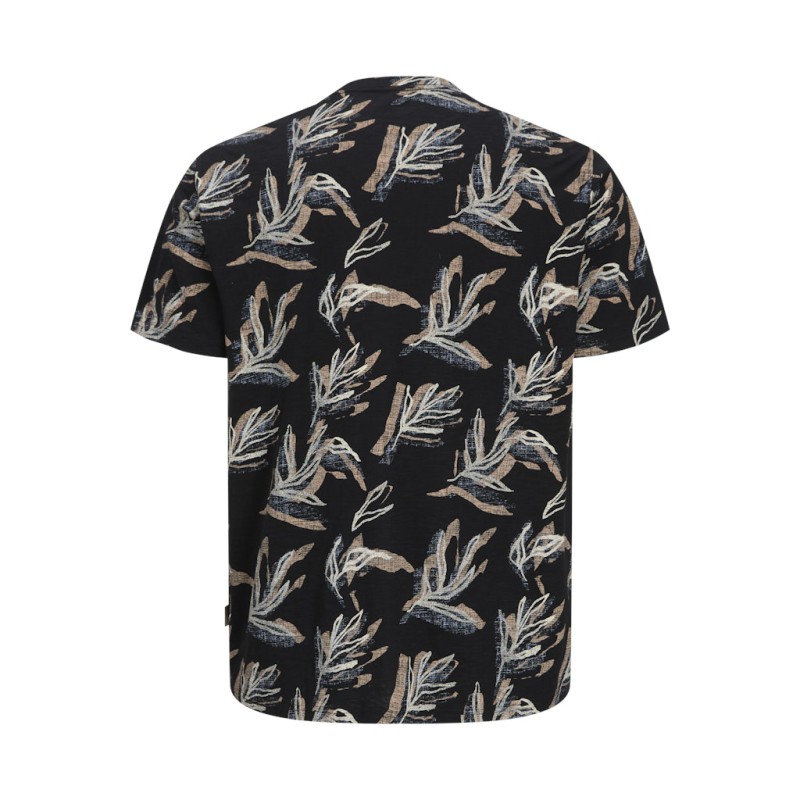 JACK & JONES PLUS Montauk kortærmet t-shirt - Black