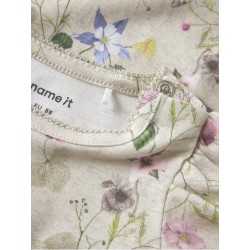 NAME IT Baby Falca Langærmet Bodystocking - Peyote Melange