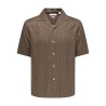 ONLY & SONS Peru Relaxed Kortærmet Skjorte -  Potting Soil