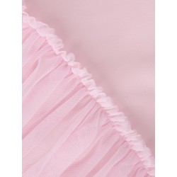 NAME IT Mini Daisy Langærmet Slim Kjole - Romance Rose