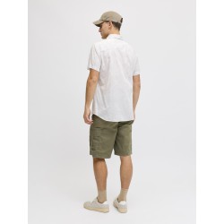 JJ RBEL Cory cargo shorts - Olive night