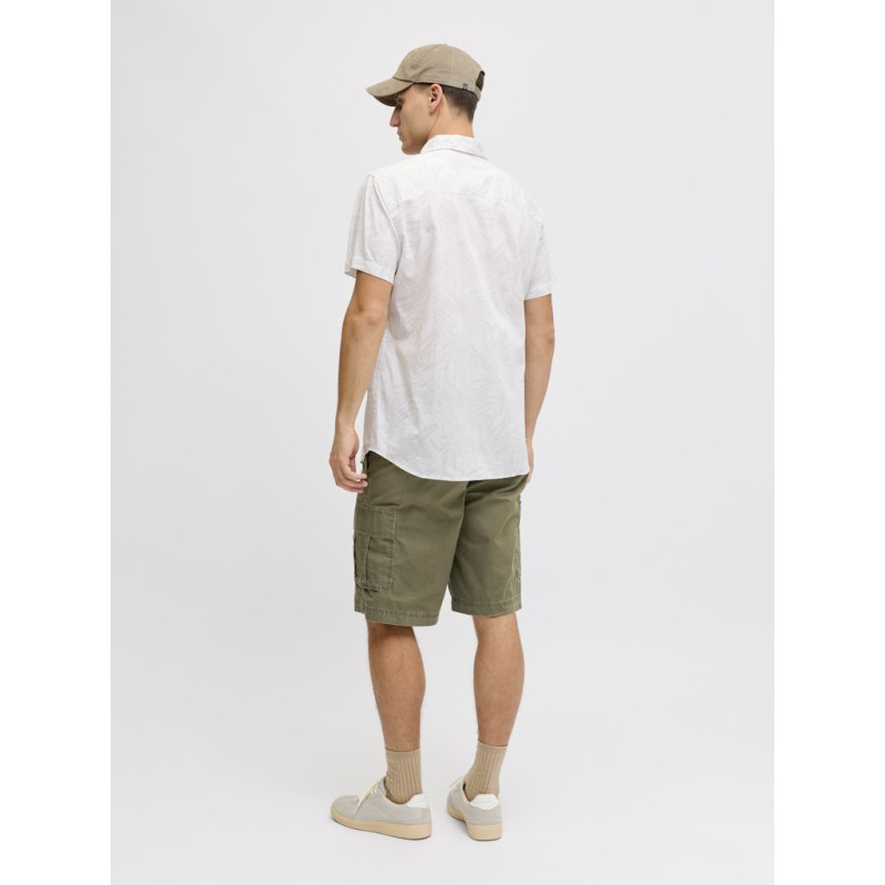 JJ RBEL Cory cargo shorts - Olive night