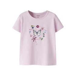 NAME IT Mini Falcana Kortærmet Top - Pirouette