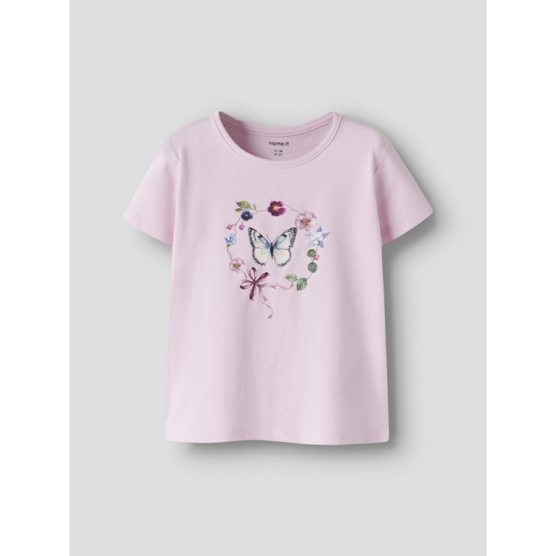 NAME IT Mini Falcana Kortærmet Top - Pirouette