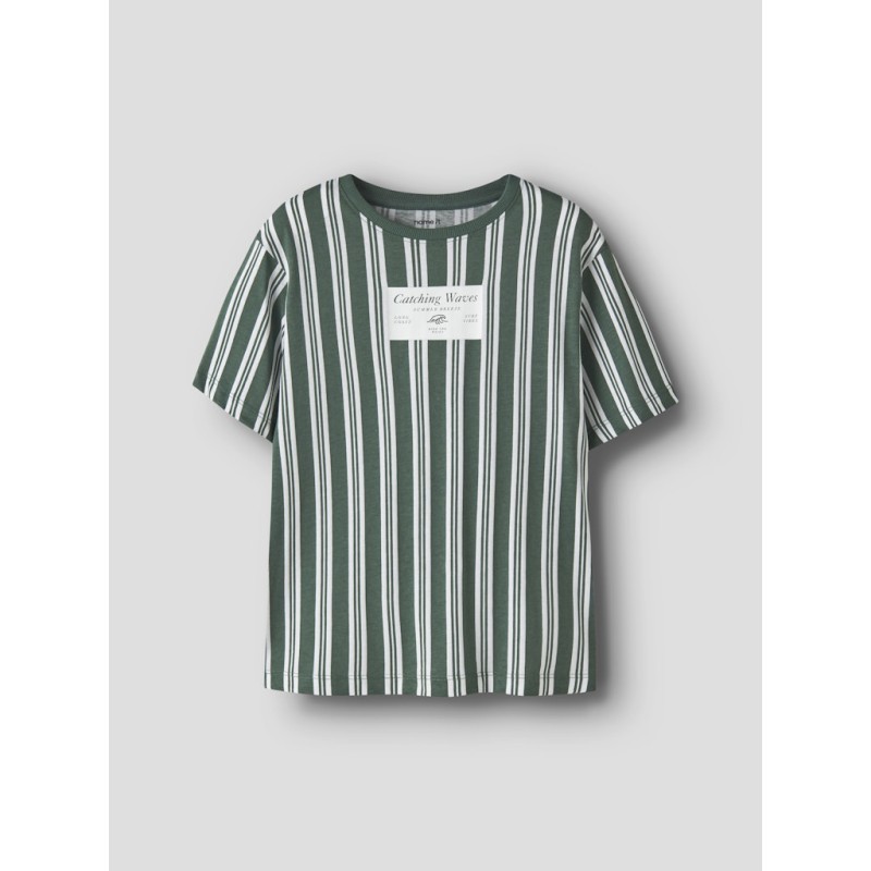 NAME IT KIDS Halpe kortærmet t-shirt - Garden Topiary